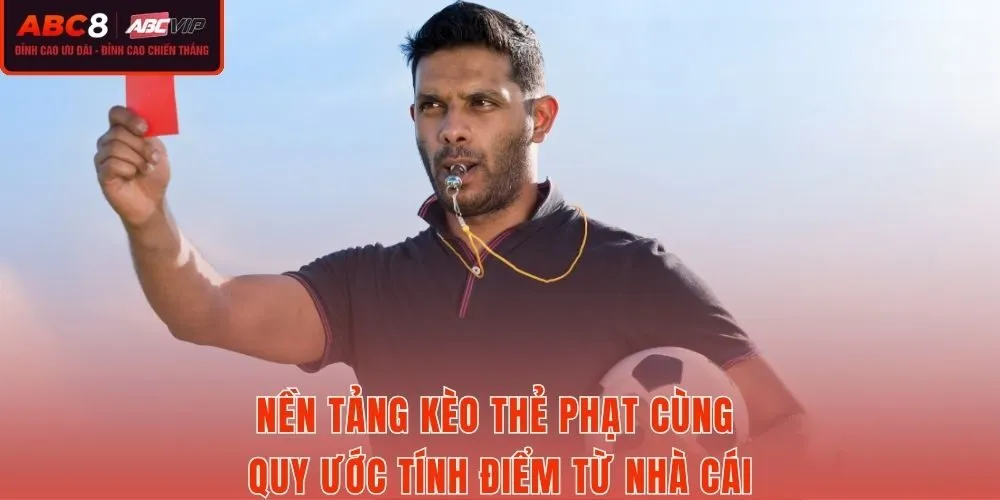 Quy tắc tính điểm kèo thẻ phạt chuẩn xác từ nhà cái